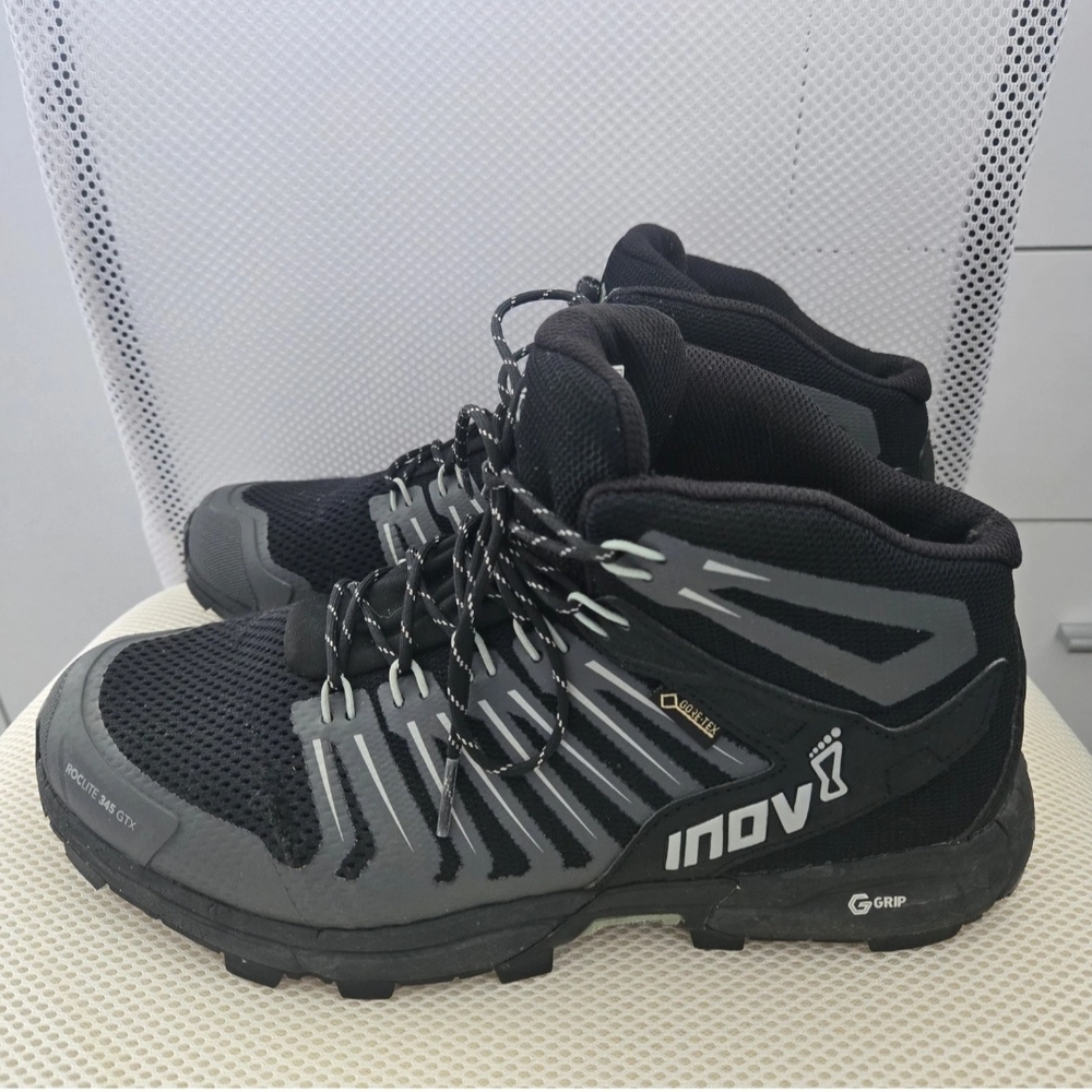 Inov-8 Roclite G 345 GTX Boots Mens Size 9 Womens 10.5 Hiking Waterproof Goretex